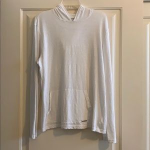 MICHAEL KORS MENS LINEN HOODIE SIZE XL